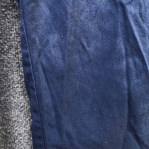 U.S. Navy Men's Utility Coveralls Blue Size 48L Actual 40x30 Embroidered Logo - Picture 9 of 16